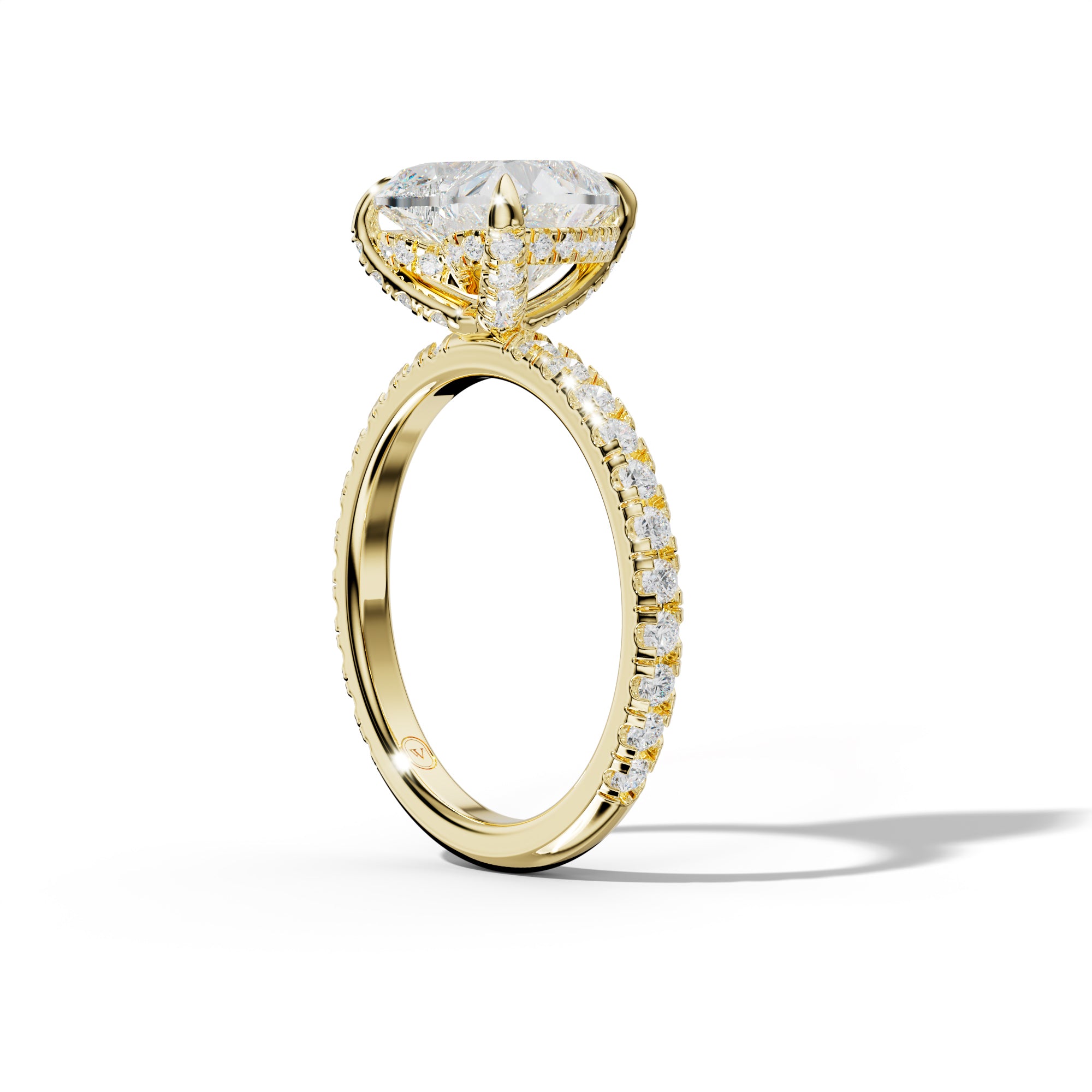 Juliet Heart Cut Engagement Ring